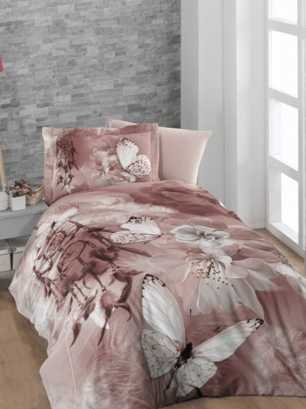 Комплект постельного белья 3D Digital Satin Duvet Cover Set бежевый | 6870305