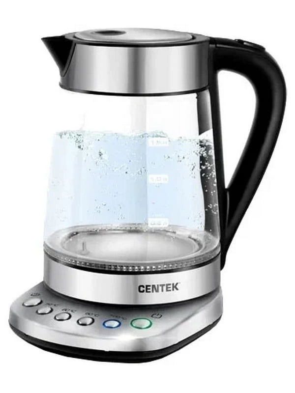 Електрочайник з підсвічуванням Sokany SK-09003 Electric Kettle 2200W (1.7l) прозорий | 6881078