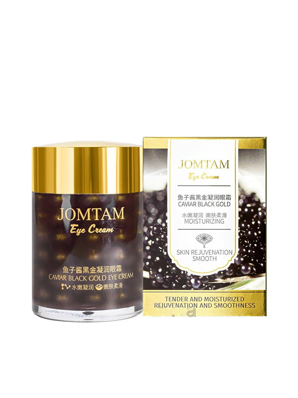 Крем для шкіри навколо очей омолоджуючий Jomtam Caviar Black Gold Eye Cream з екстрактом ікри (60 мл) | 6885037