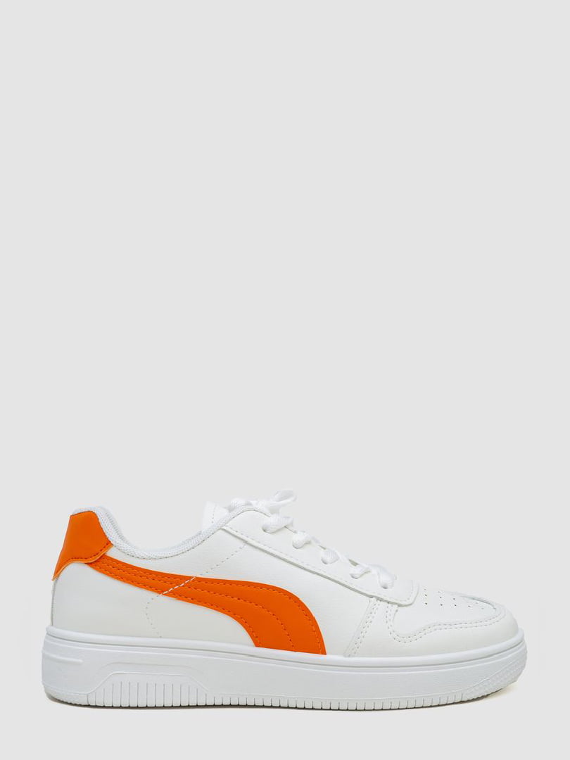 Кеды бело-оранжевые | 6888305