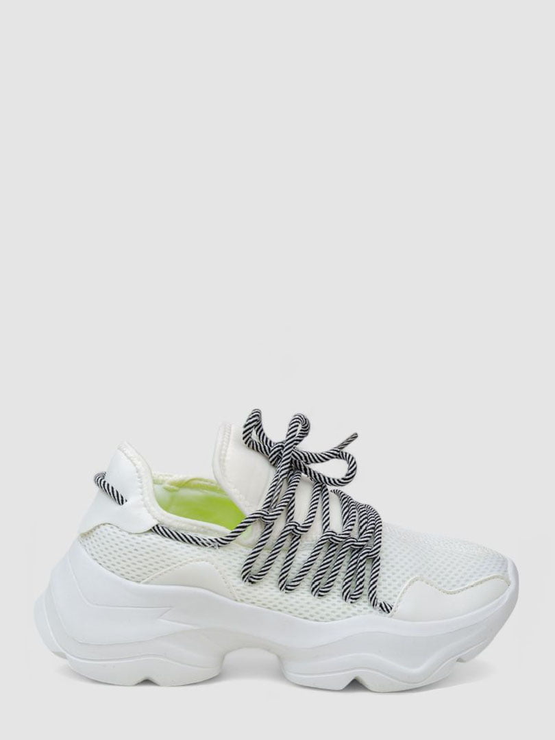 Белые текстильные кроссовки | 6888452