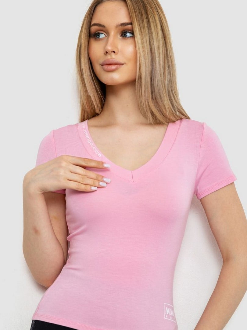 Светло-розовая футболка | 6889182