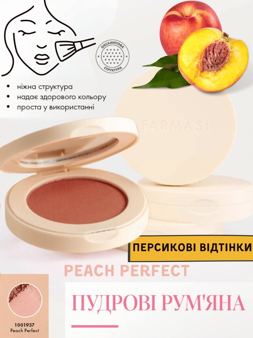 Пудрові рум'яна Peach Perfect (4,5 мл) | 6887296