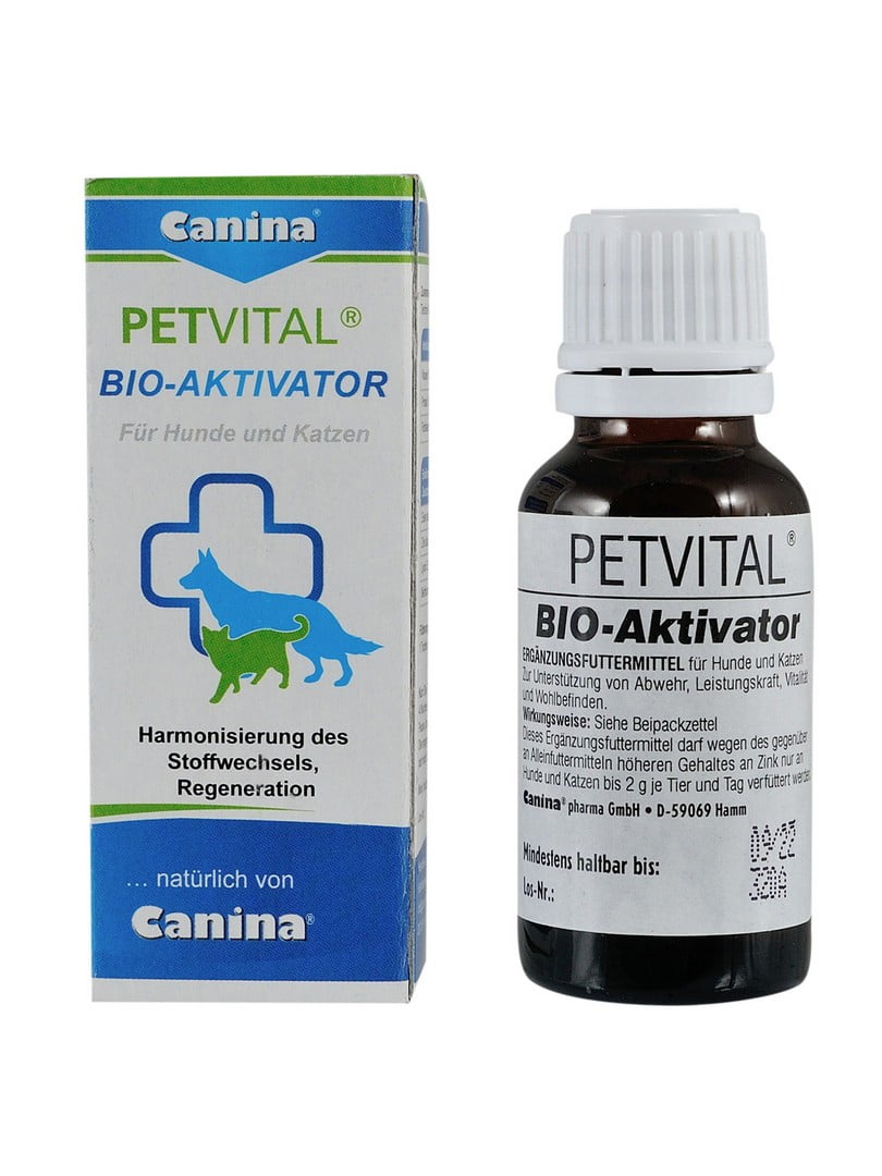 Рідкий комплекс з амінокислотами та залізом Petvital Bio-Aktivator 20 мл  | 6950028