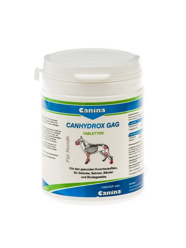 Таблетки для кісток та суглобів Petvital Canhydrox GAG (Gag Forte) 120 таблеток/200 г | 6950030