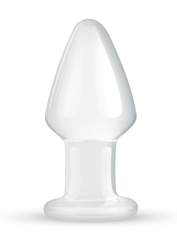 Скляна анальна пробка Gildo Glass Buttplug No. 25 | 6674863