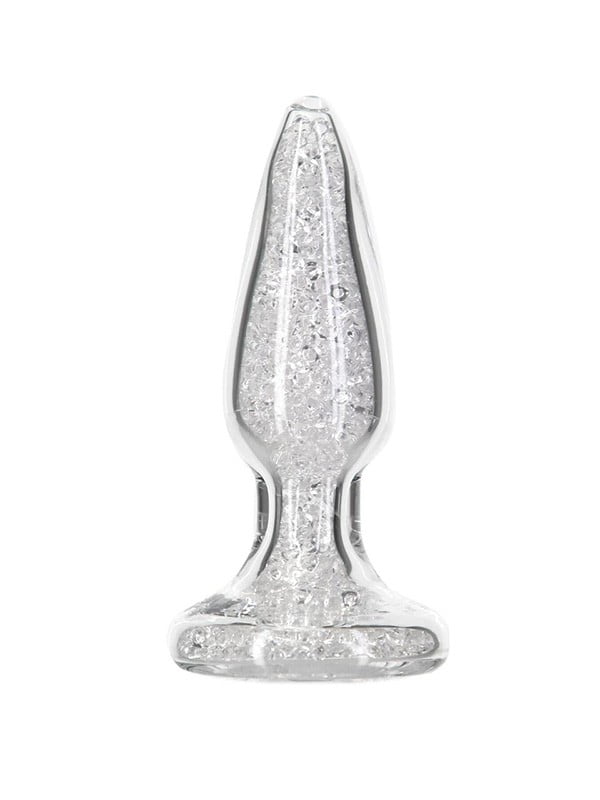 Скляна анальна пробка - Fancy - Luxurious Glass Anal Plug | 6676927