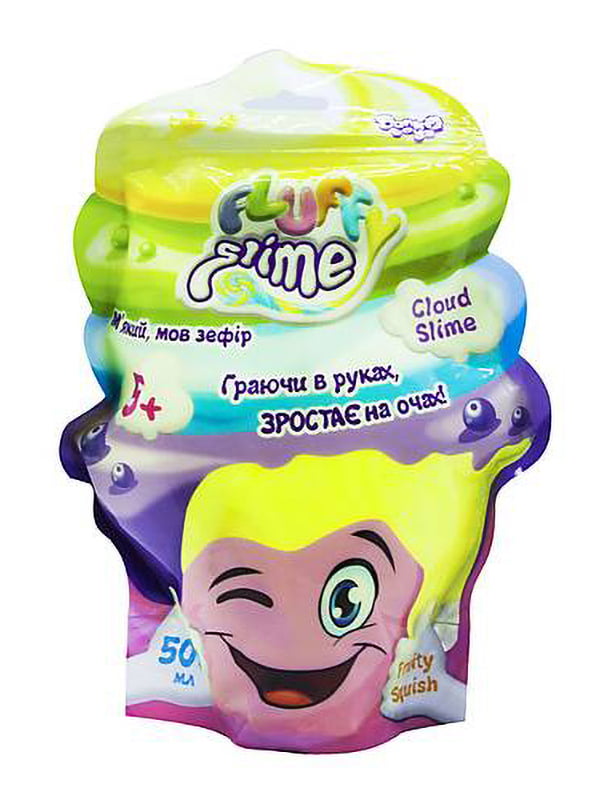 Ароматний слиз-лизун Danko-Toys Fluffy Slime (пакет 500 г) | 6992998