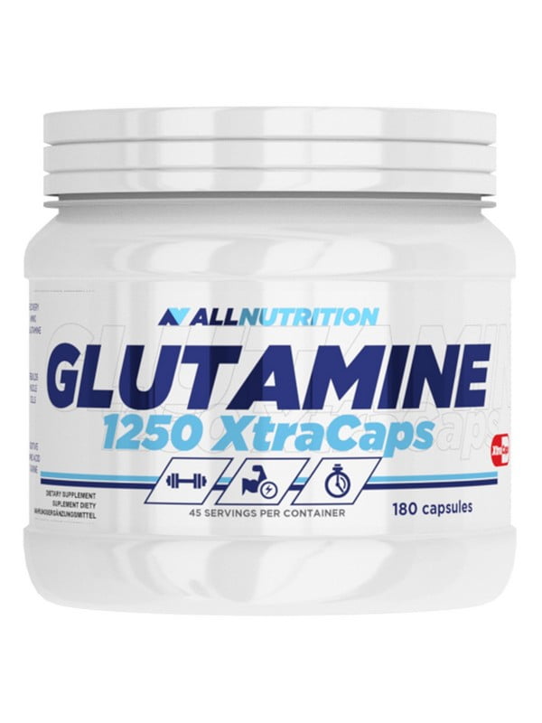 Добавка Glutamine 1250 Xtracaps - 180caps | 6995976