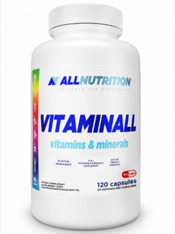 Вітамінна добавка VitaminALL Vitamins and Minerals - 120caps | 6996047