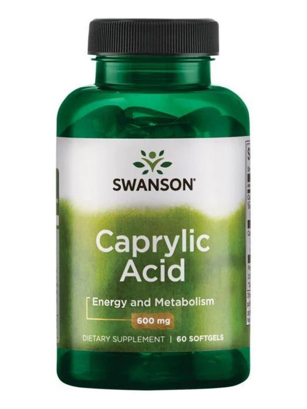 Вітамінна добавка Caprylic Acid 600mg - 60 soft | 6996118