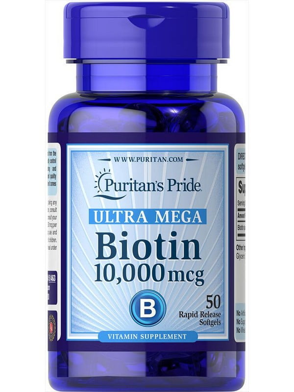 Вітамінна добавка Biotin 10000mcg - 100caps | 6996165