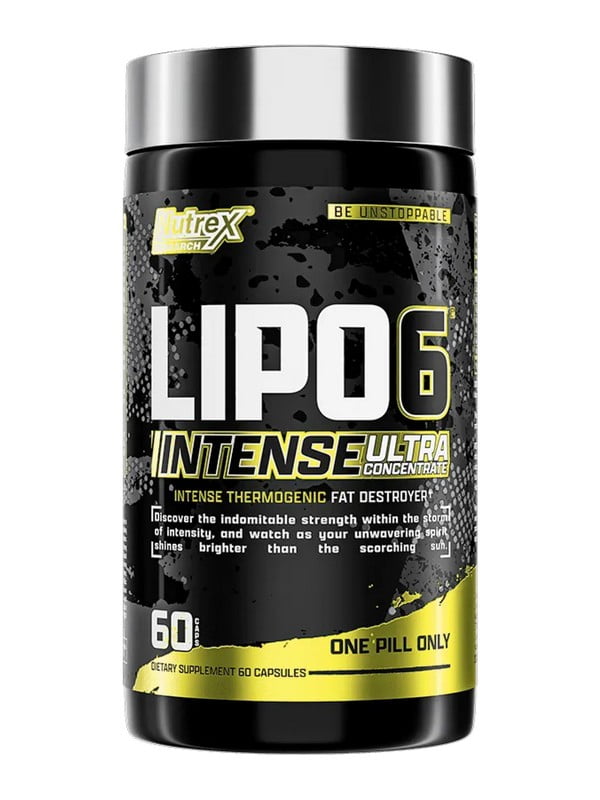 Жироспалювач Lipo 6 Black Intense - 60 caps | 6996177