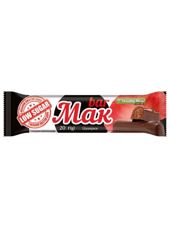 Протеїновий батончик Power pro MAK bar - 20x20g | 6996253