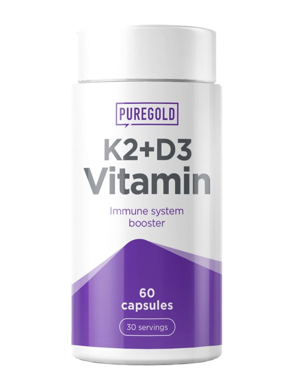 Вітамінна добавка K2 D3 Vitamin - 60 caps | 6996310