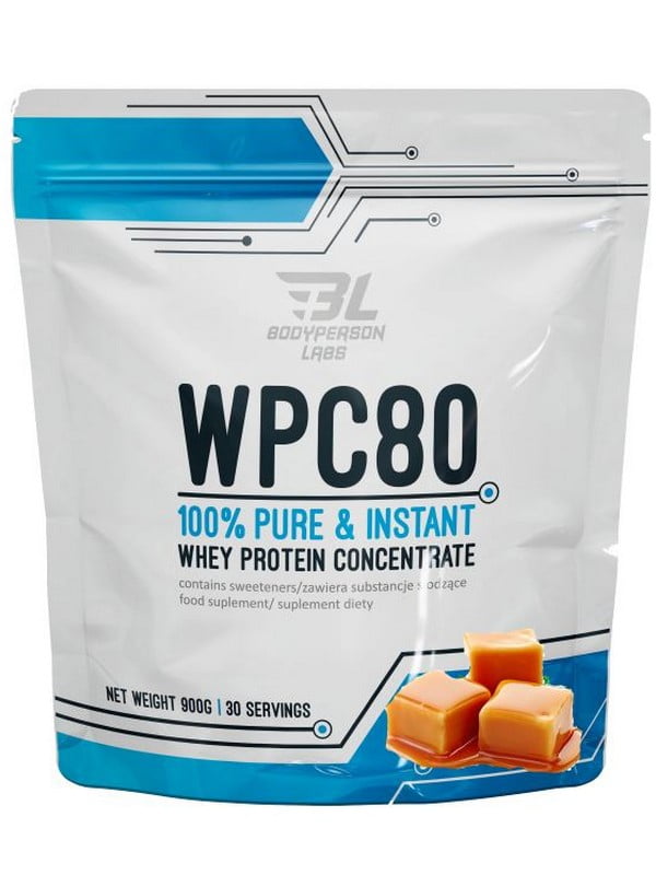 Протеїн WPC80 - 900g Salted Сaramel | 6996390