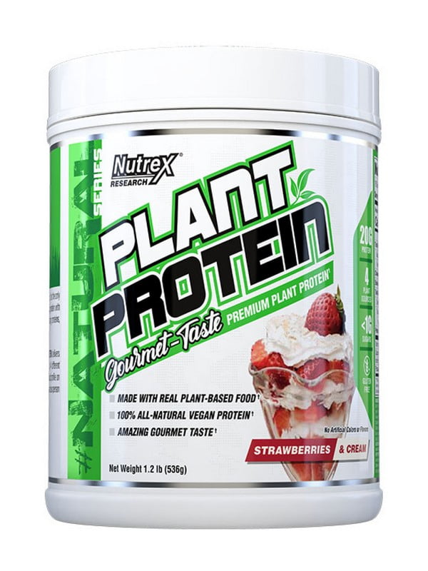 Протеїн Plant Protein - 536g Strawberry Cream | 6996427