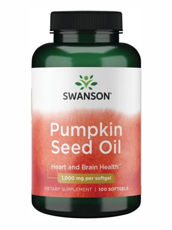 Вітамінна добавка Pumpkin Seed Oil 1,000 mg - 100softgels | 6996441