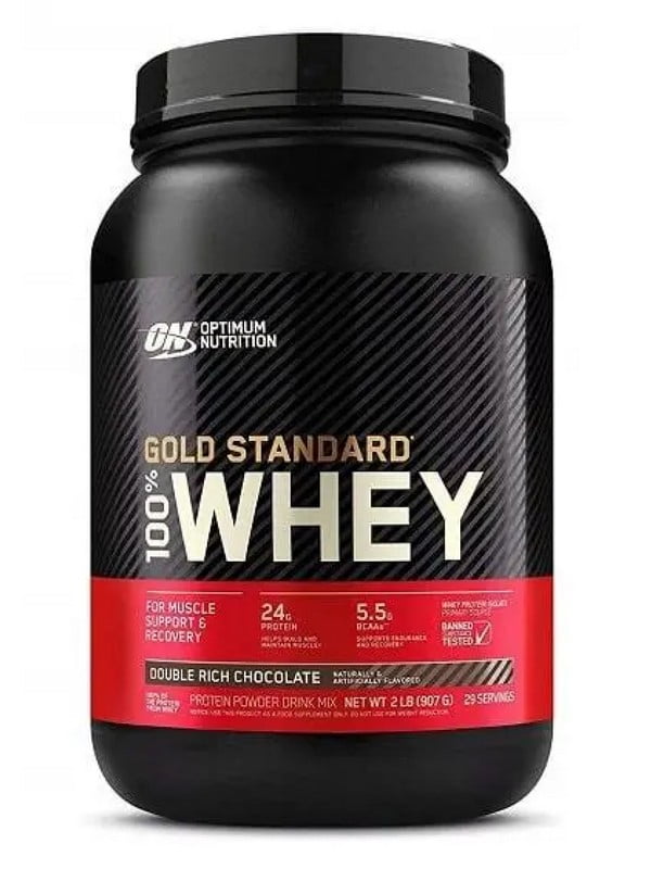 Сироватковий протеїн Gold Standart 100% Whey - 900g Chocolate Peanut Butter | 6996444