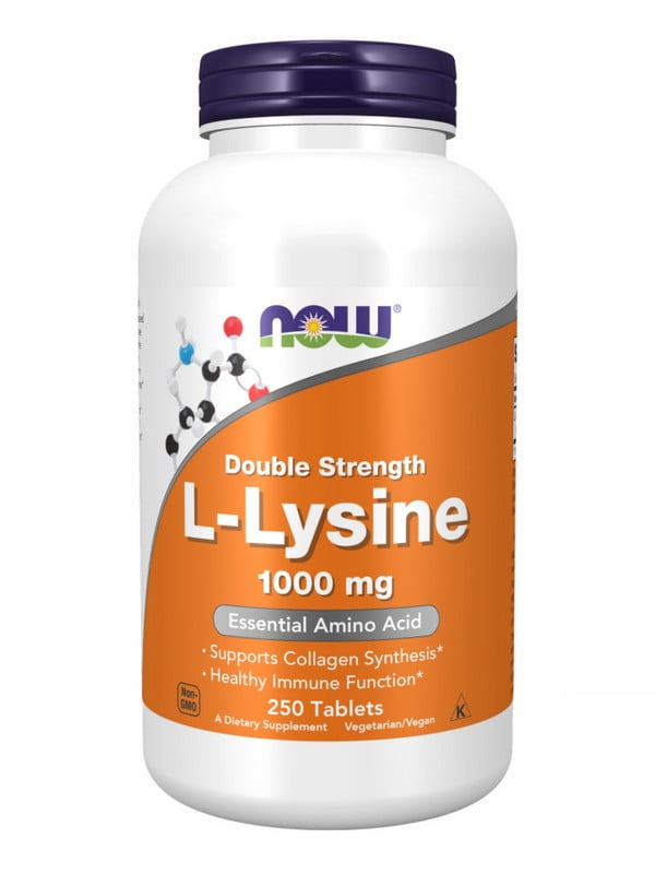 Вітамінна добавка L-Lysine 1000mg - 250 tabs | 6996461