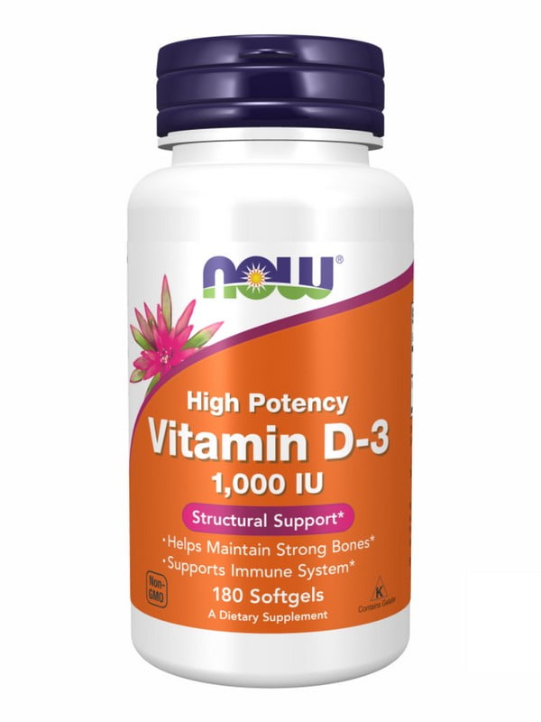 Вітамінна добавка VIT D-3 1000IU - 180 sgels | 6996467