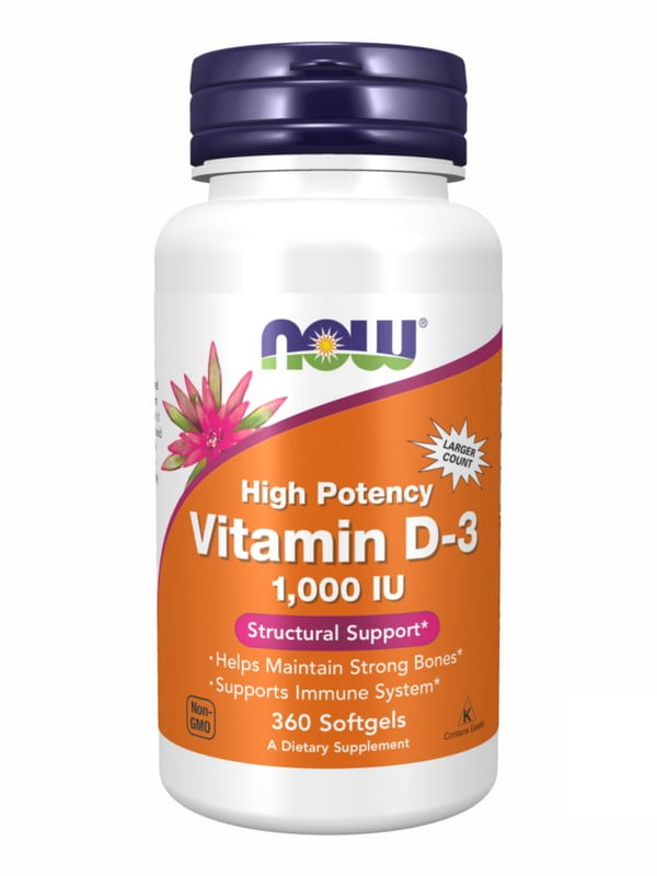 Вітамінна добавка VIT D-3 1000 IU - 360 sgels | 6996470