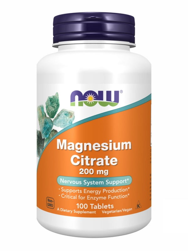 Вітамінна добавка Magnesium Citrate 200mg - 100 tabs | 6996487