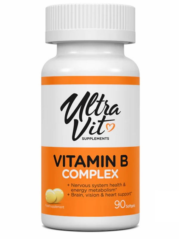 Вітамінна добавка Vitamin B complex - 90 softgels | 6996550