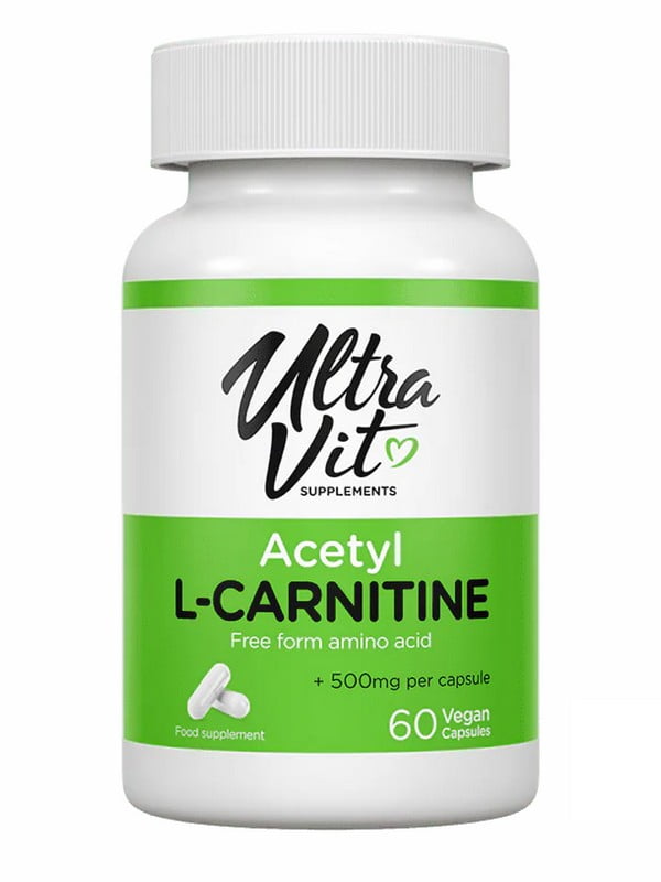 Харчова добавка Acetyl-L-Carnitine - 60 caps | 6996580