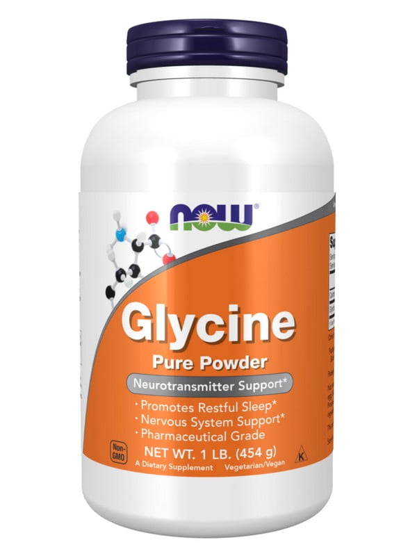 Вітамінна добавка Glycine Pure Powder - 454g (1lb) | 6996615