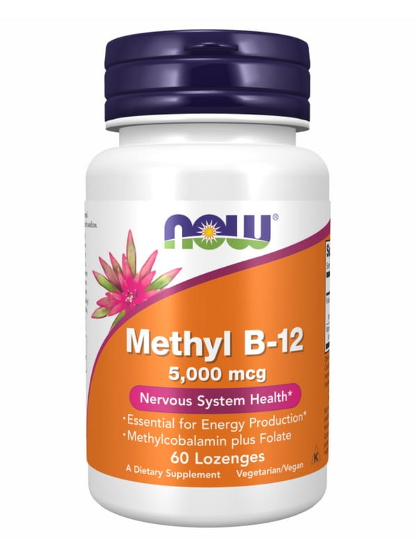 Вітамінна добавка Methyl B-12 5000mcg - 60 loz | 6996620