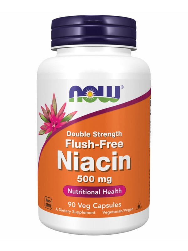 Вітамінна добавка Flush Free Niacin 500mg - 90 vcaps | 6996621