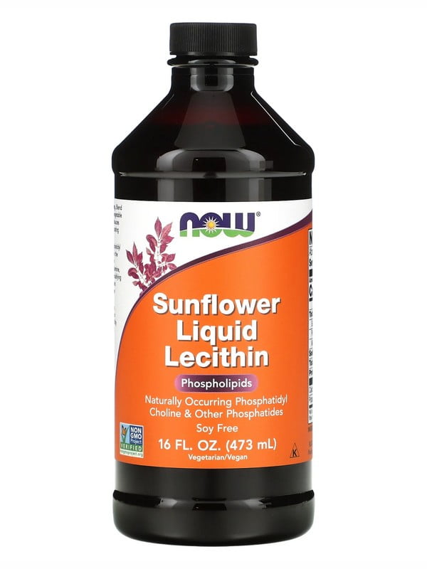 Рідкий соняшниковий лецитин Sunflower Liquid Lecithin - 16 fl oz | 6996630