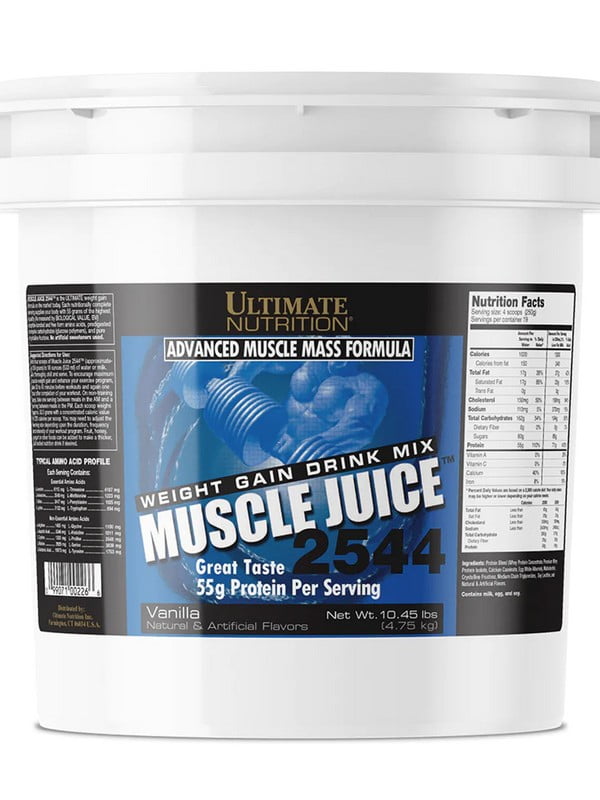 Гейнер Muscle Juice 2544 - 6000g Vanilla | 6996672