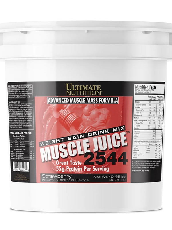 Гейнер Muscle Juice 2544 - 6000g Strawberry | 6996673