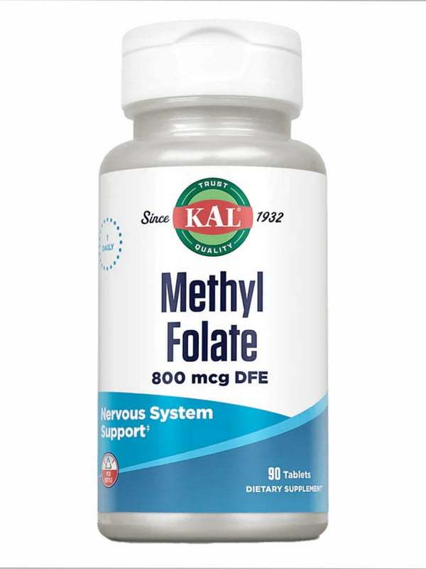 Вітамінна добавка Methyl Folate 800mcg - 90 tabs | 6996708