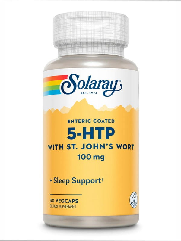 Вітамінна добавка Guaranteed Potency 5-HTP + St. John's 100mg - 30 vcaps | 6996713