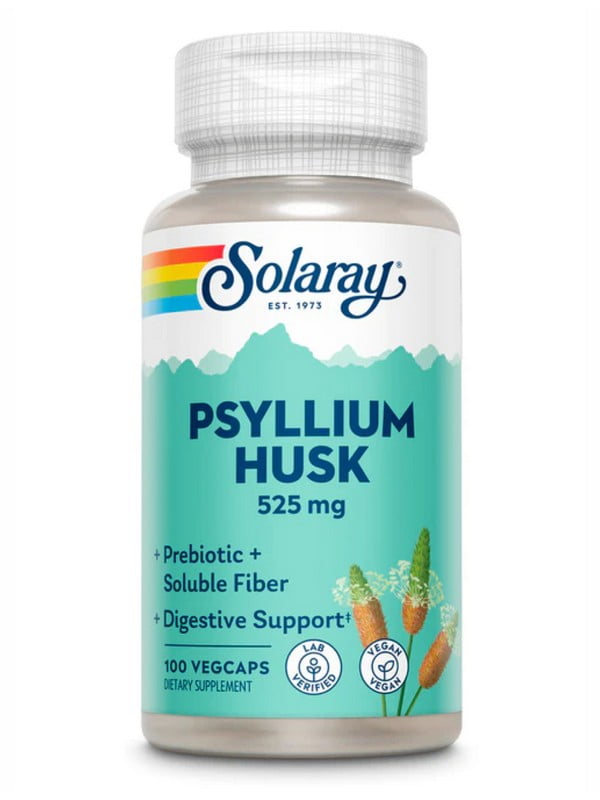 Вітамінна добавка Psyllium Husk 525mg - 100 vcaps | 6996714