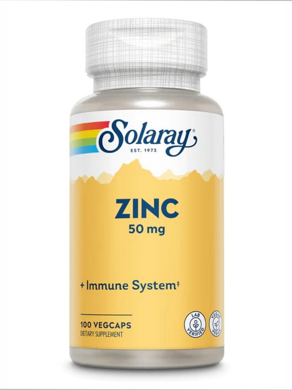 Вітамінна добавка Zinc 50mg - 100 vcaps | 6996721