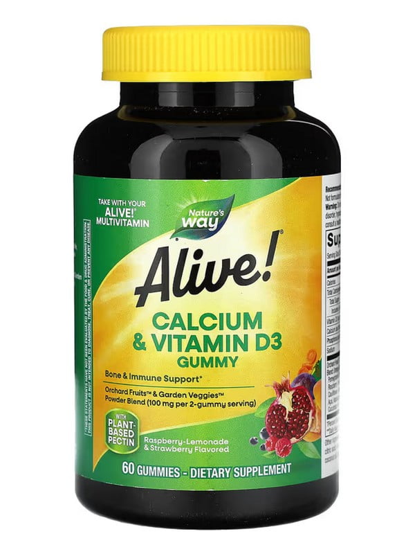 Вітамінна добавка Calcium + D3 Gummy 60 ct (HFS) | 6996729