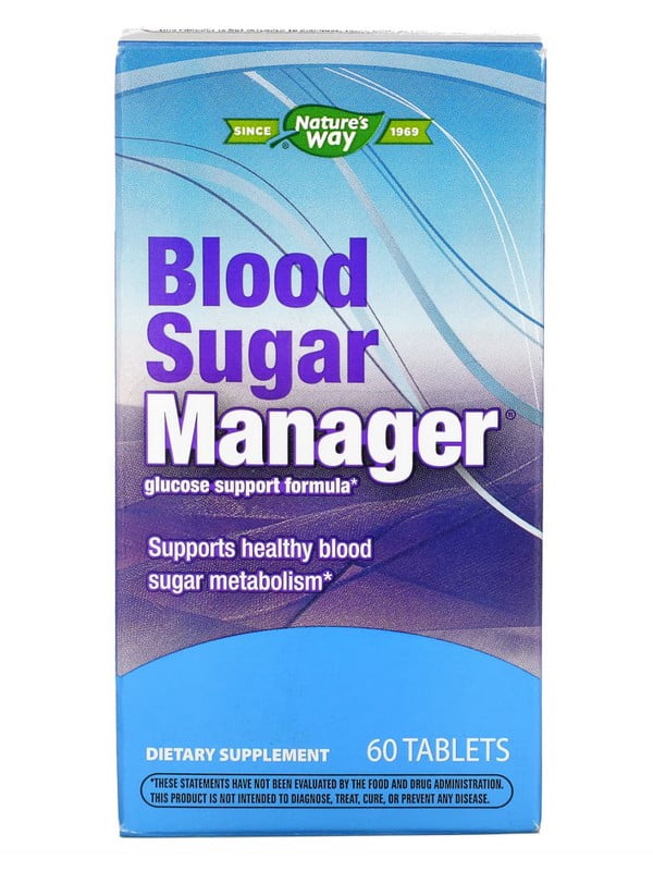 Харчова добавка Blood Sugar Manager - 60 tabs | 6996752