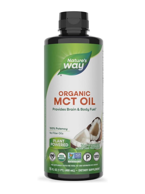 Дієтична добавка 100% Organic MCT Oil - 16 oz | 6996763