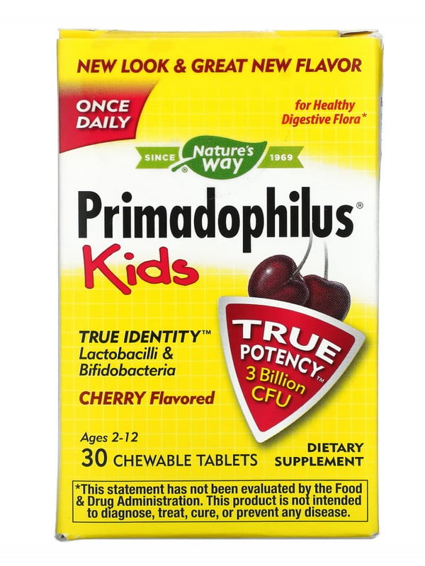 Дієтична добавка Primadophilus® - 30 tabs Cherry | 6996768