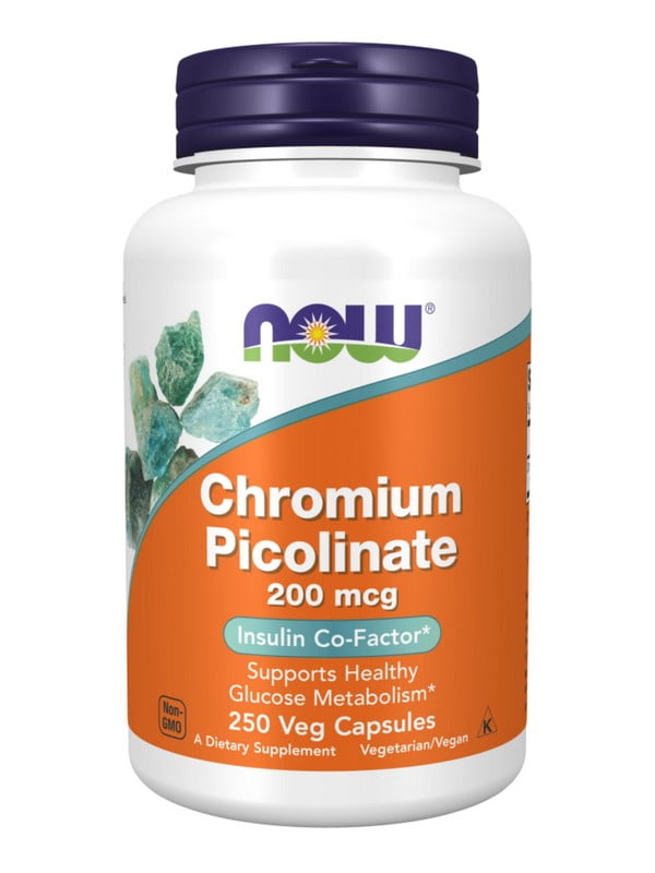 Вітамінна добавка Chromium Picolinate 200 mcg - 250 caps | 6996811