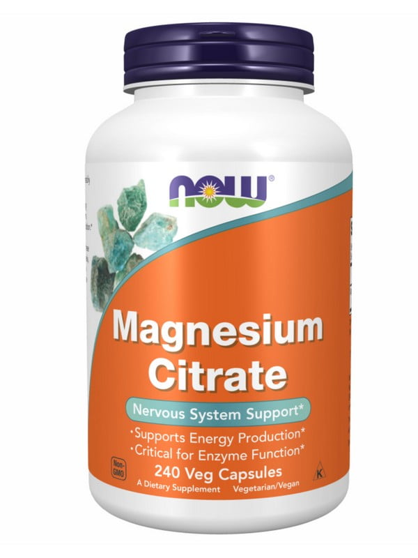 Вітамінна добавка Magnesium Citrate - 240 vcaps | 6997019