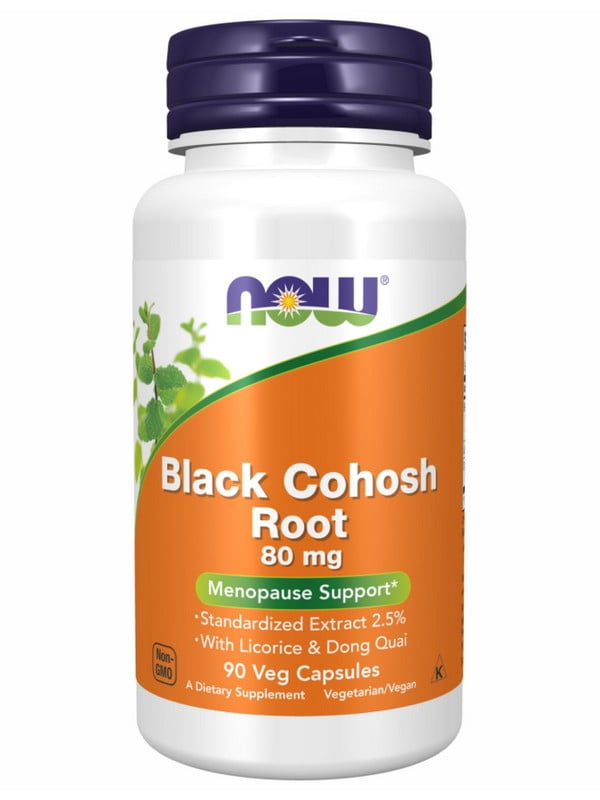 Вітамінна добавка Black Cohosh 80mg - 90 vcaps | 6997040