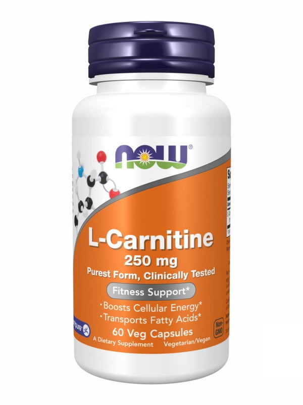 Вітамінна добавка L-Carnitine 250mg - 60 vcaps | 6997044