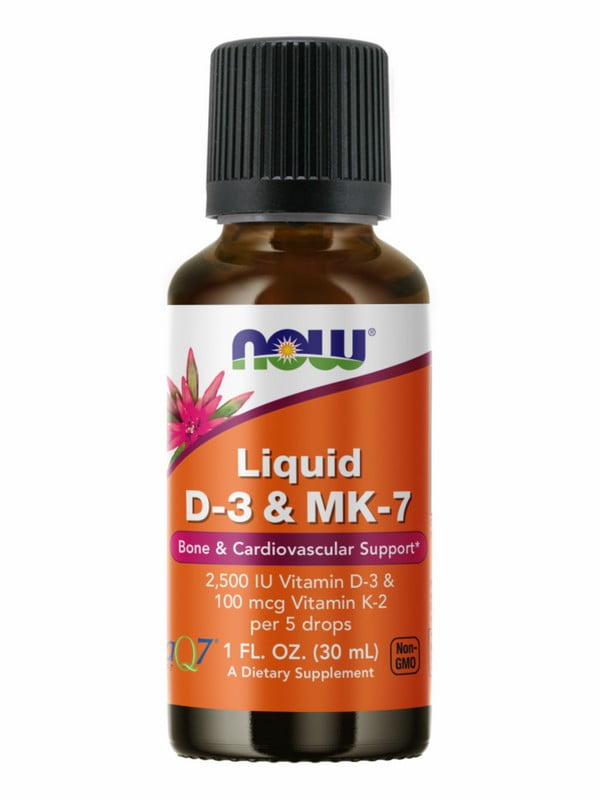 Дієтична добавкаLiquid Vit D-3 & MK-7 - 30ml | 6997051