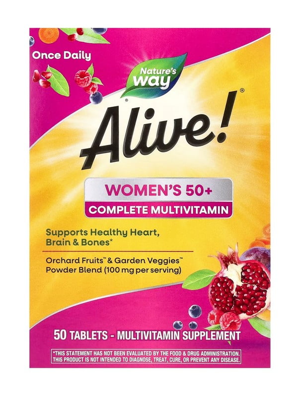 Мультивітамінна добавка Women's 50+ Complete Multivitamin - 50 tabs | 6997083