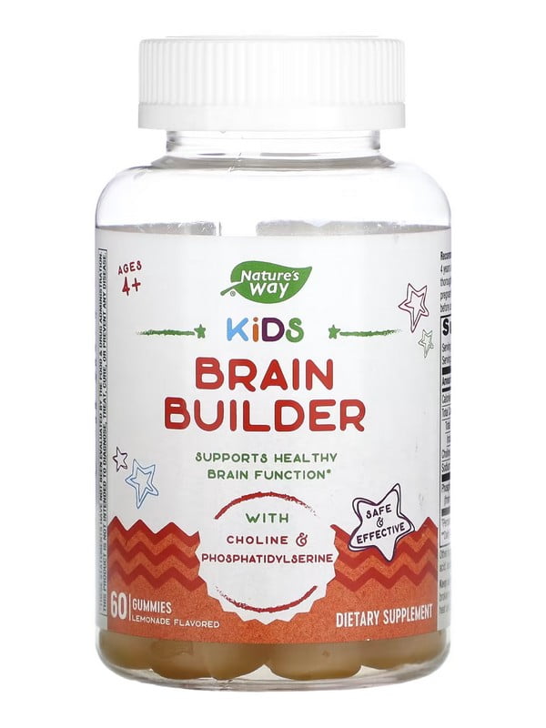 Дієтична добавка Brain Builder Gummy - 60 ct | 6997087